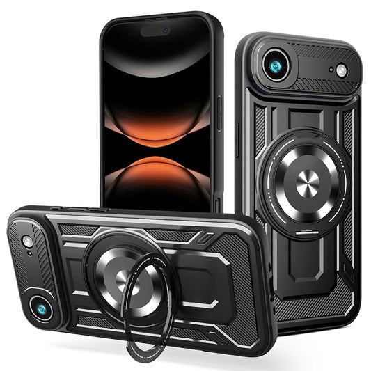 Capa para Apple iPhone 17 Air, Techsuit, RuggedCam, Preta