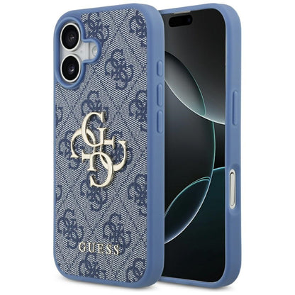 Capa para Apple iPhone 17, Guess, 4G Big Logo, Azul