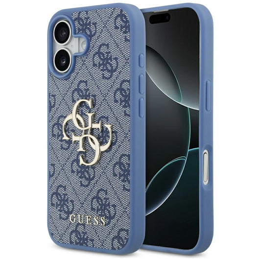 Capa para Apple iPhone 17, Guess, 4G Big Logo, Azul