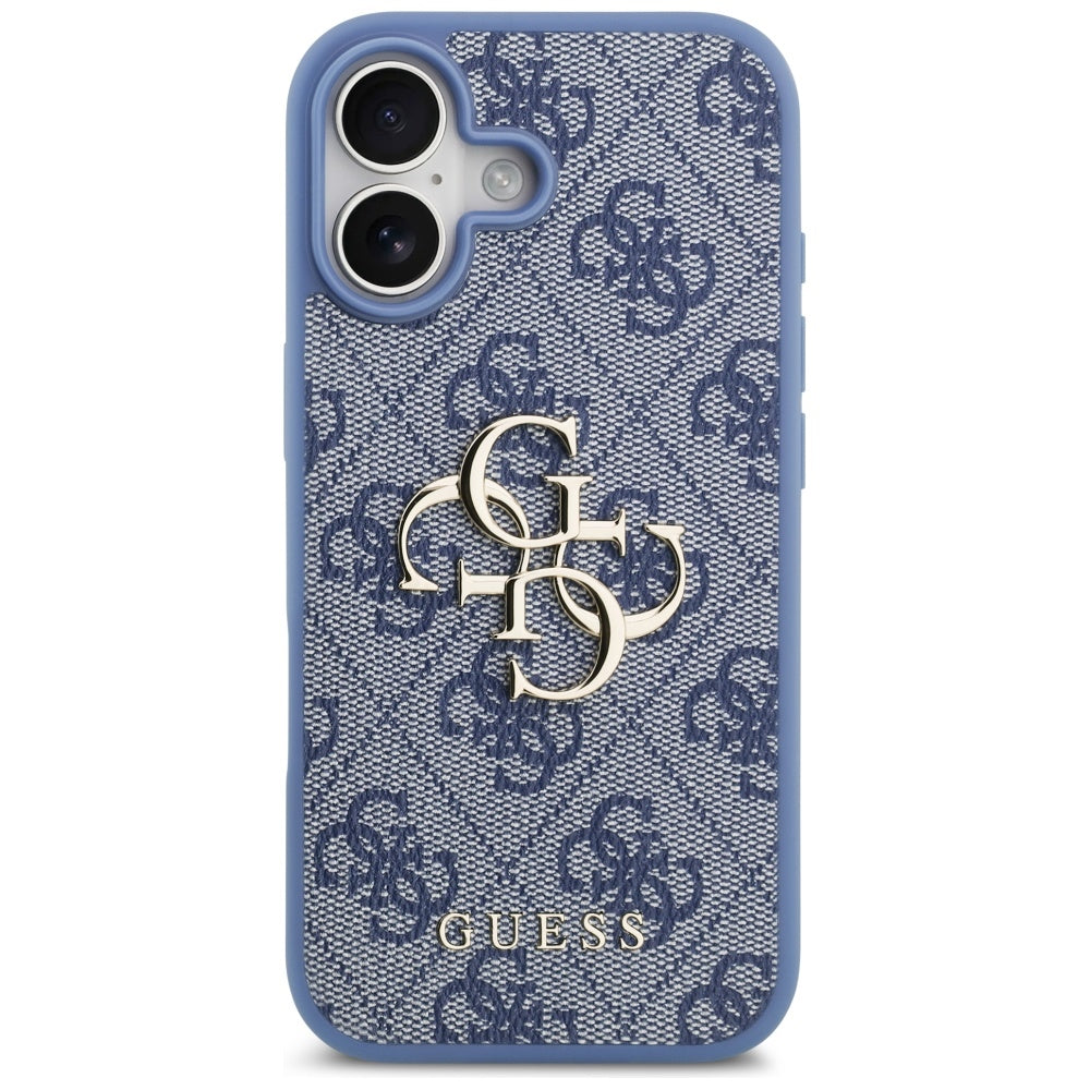 Capa para Apple iPhone 17, Guess, 4G Big Logo, Azul