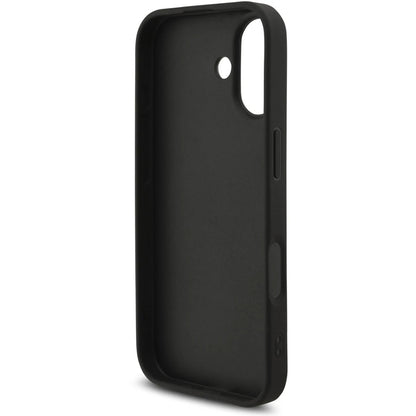 Capa para Apple iPhone 17, Guess, 4G Classic Logo com Alça, Preta