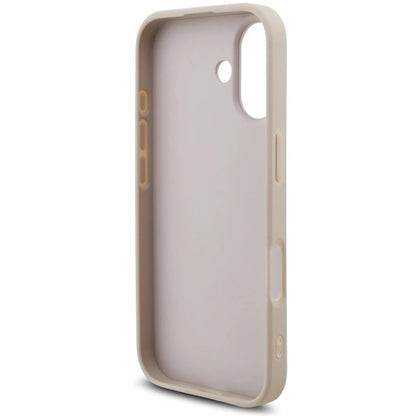 Capa para Apple iPhone 17, Guess, 4G Classic Logo com Alça, Rosa