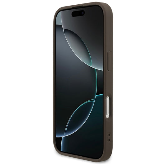 Capa para Apple iPhone 17, Guess, 4G Classic, Castanho