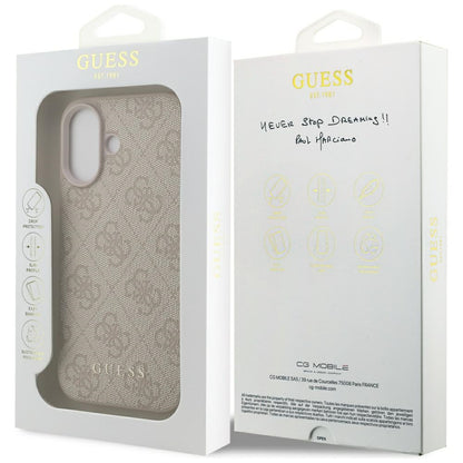Capa para Apple iPhone 17, Guess, 4G Classic, Rosa