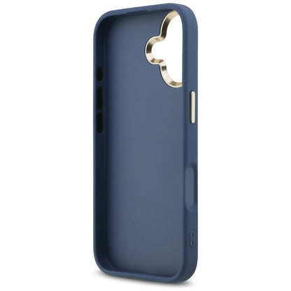 Capa para Apple iPhone 17, Guess, Big 4G Logo Classic, Azul Dourado