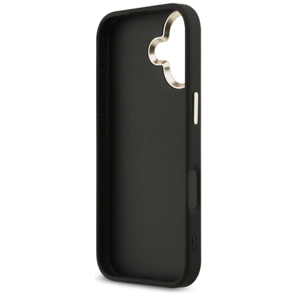 Capa para Apple iPhone 17, Guess, Big 4G Logo Classic, Preta Dourada