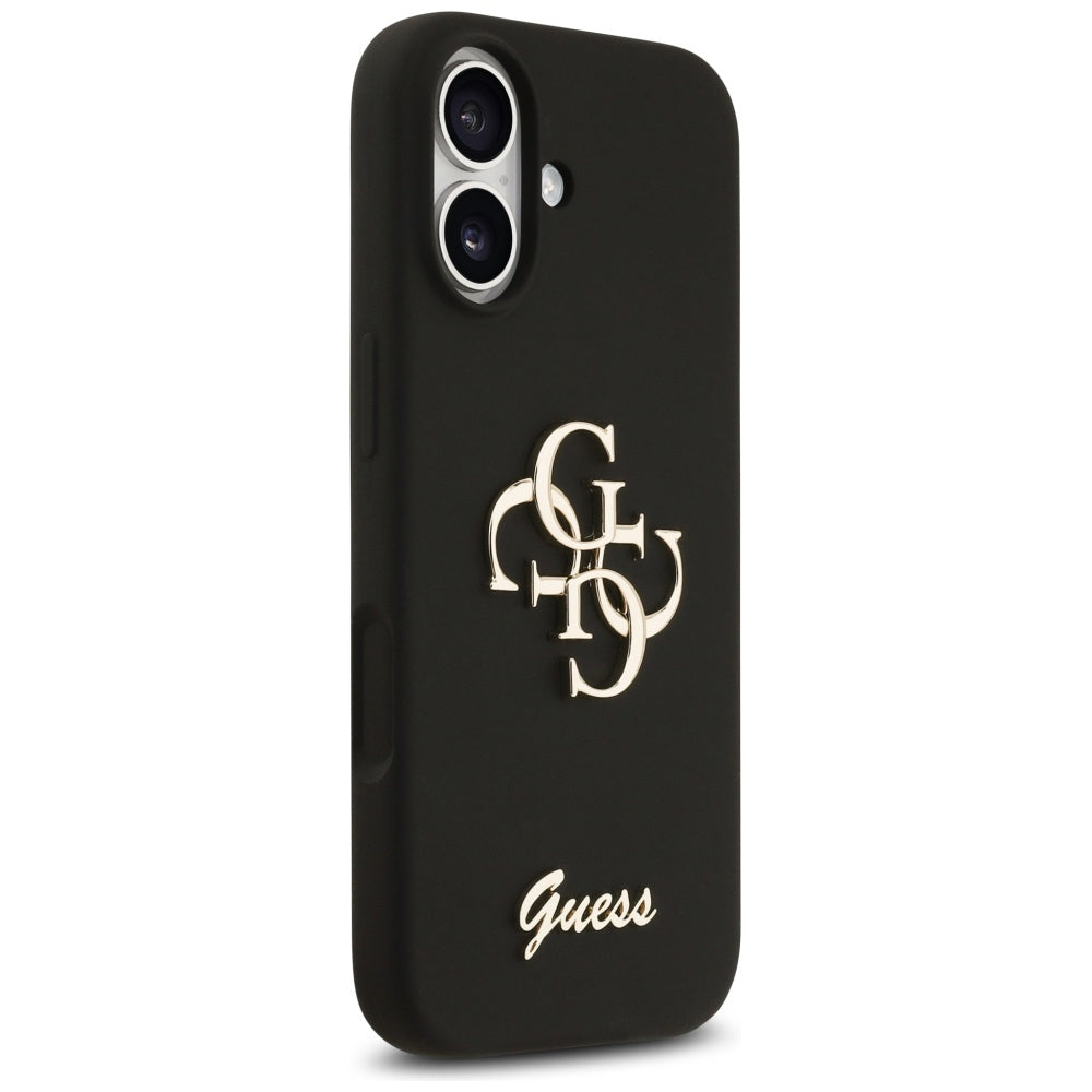 Capa para Apple iPhone 17, Guess, Big 4G Script, Preta