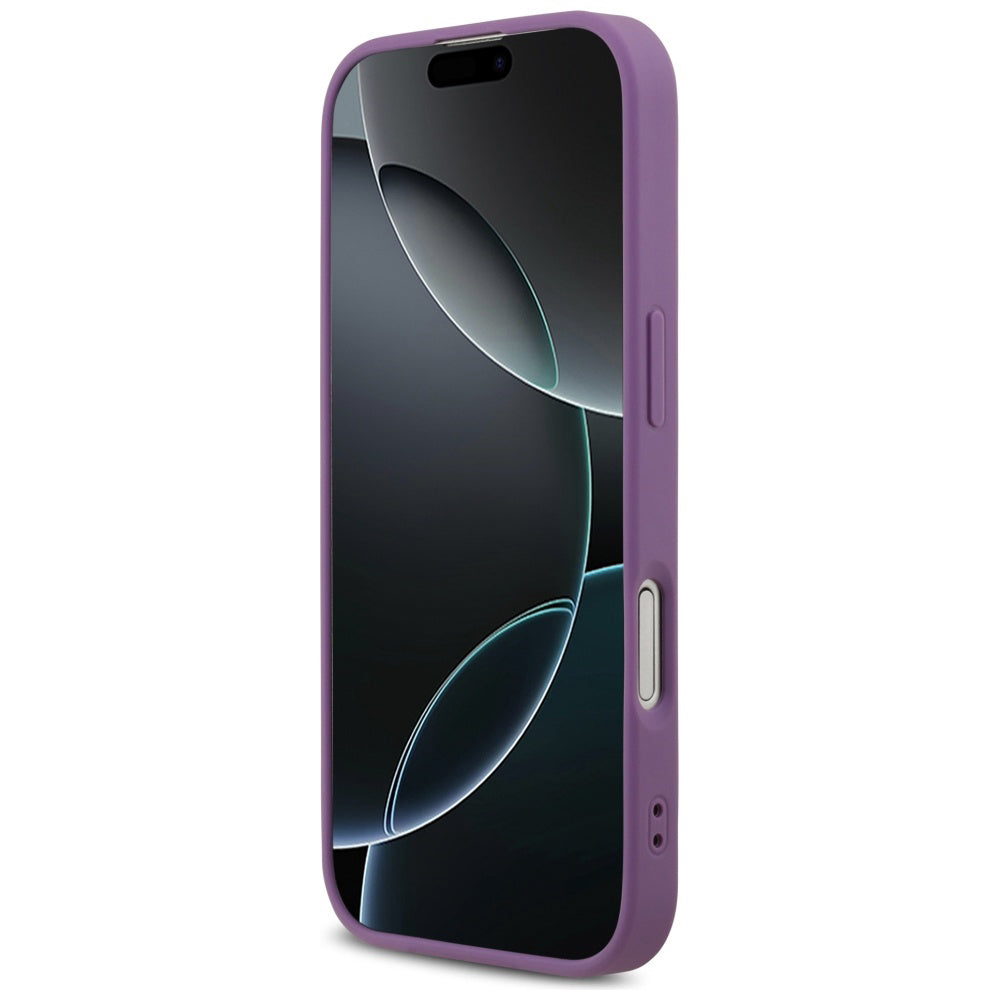 Capa para Apple iPhone 17, Guess, Fixed Glitter Big 4G, Roxo