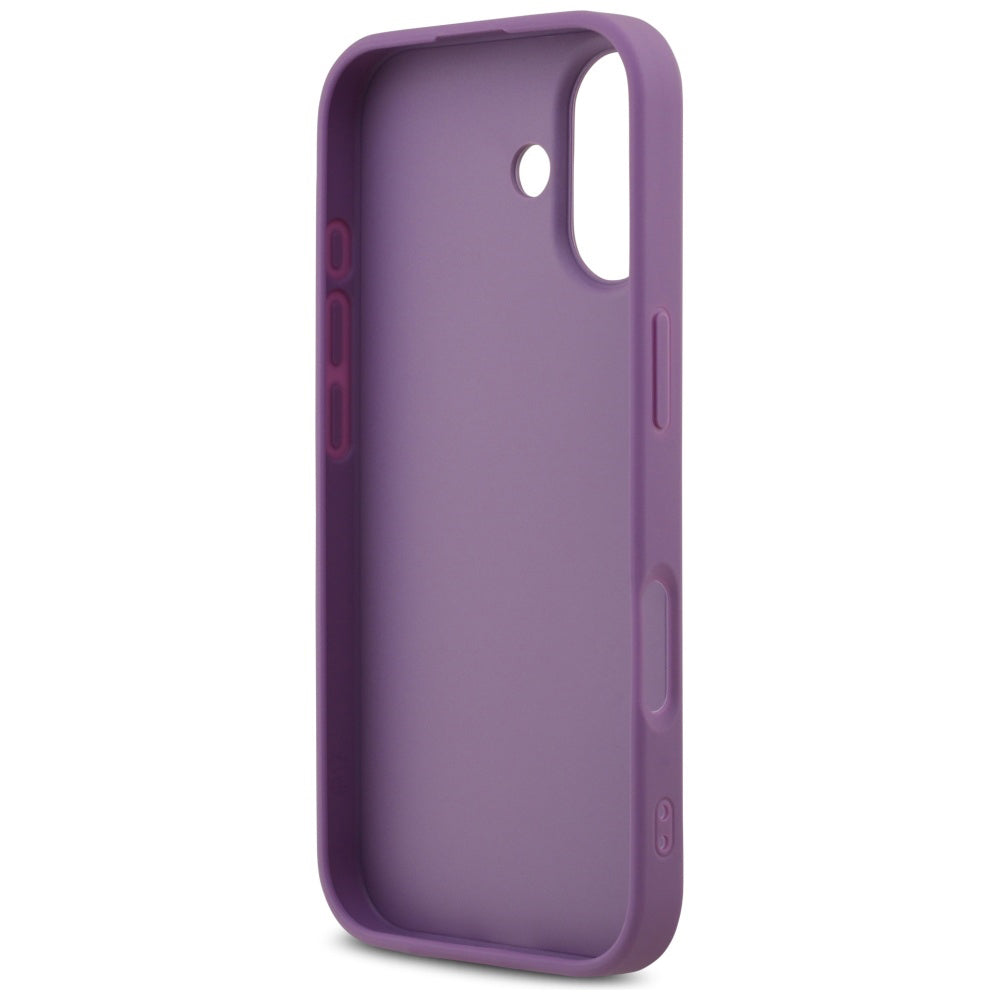 Capa para Apple iPhone 17, Guess, Fixed Glitter Big 4G, Roxo