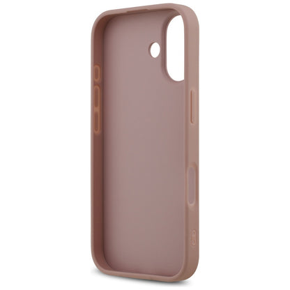 Capa para Apple iPhone 17, Guess, Fixed Glitter Big 4G, Rosa
