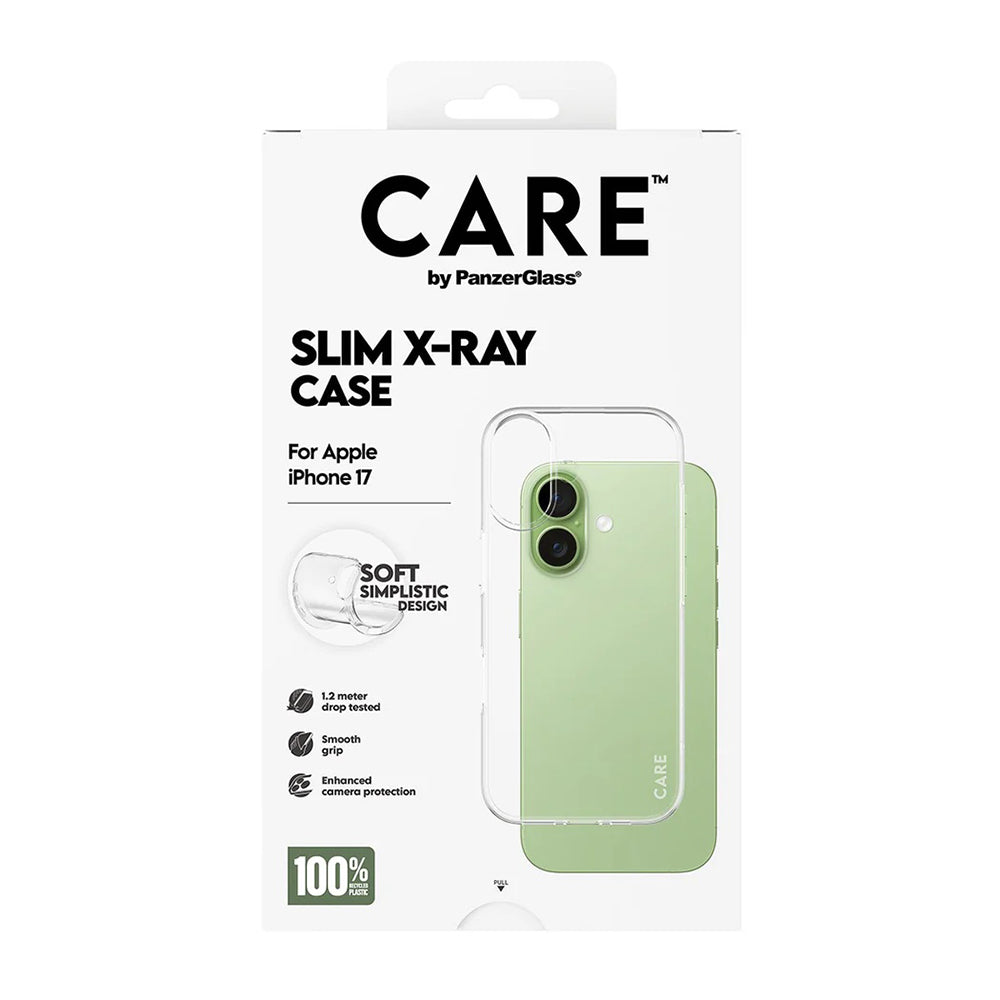 Capa para Apple iPhone 17, PanzerGlass, Care Fashionable X-ray, Transparente