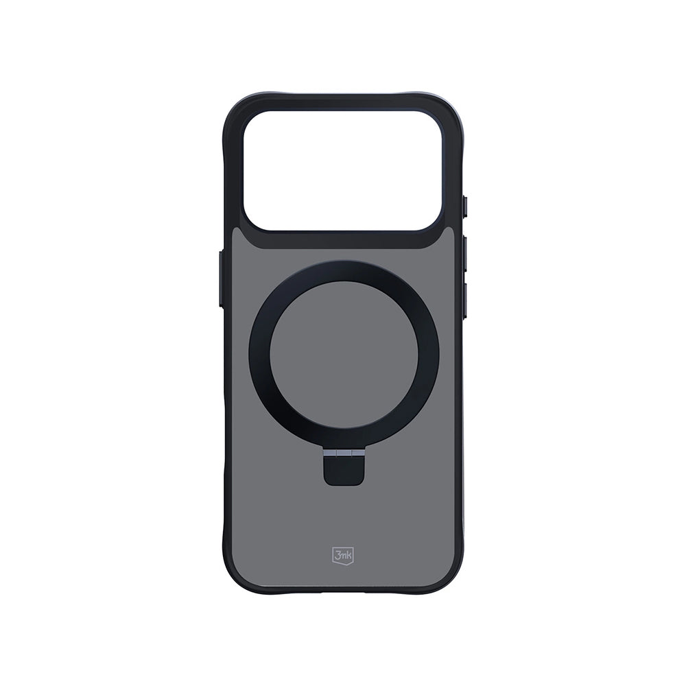 Capa para Apple iPhone 17 Pro, 3MK, Smoke MagStand, Preta