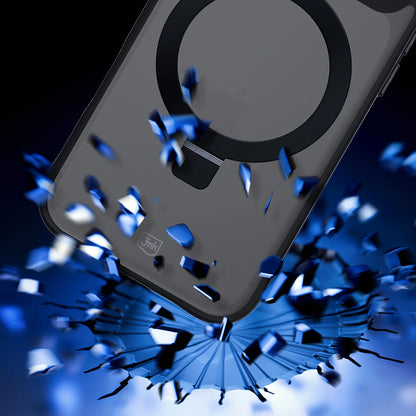Capa para Apple iPhone 17 Pro, 3MK, Smoke MagStand, Preta