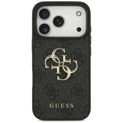 Capa para Apple iPhone 17 Pro, Guess, 4G Big Logo, Preta