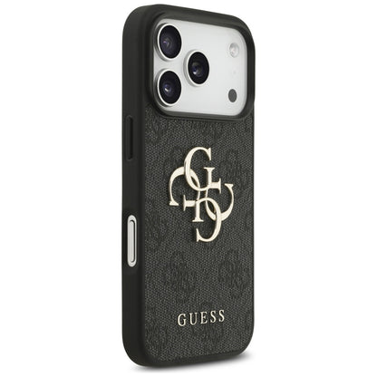Capa para Apple iPhone 17 Pro, Guess, 4G Big Logo, Preta