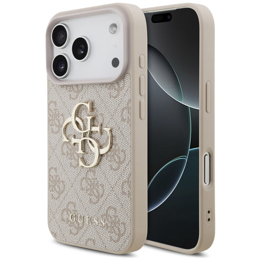 Capa para Apple iPhone 17 Pro, Guess, 4G Big Logo, Rosa