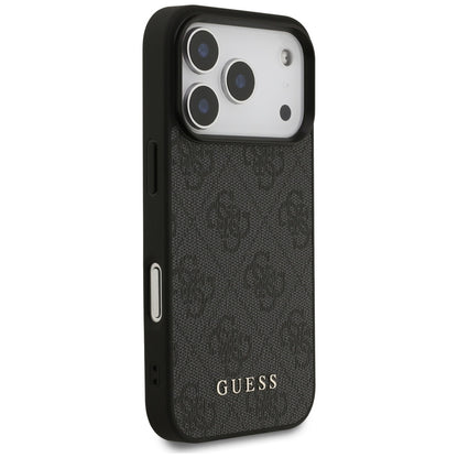 Capa para Apple iPhone 17 Pro, Guess, 4G Classic, Preta