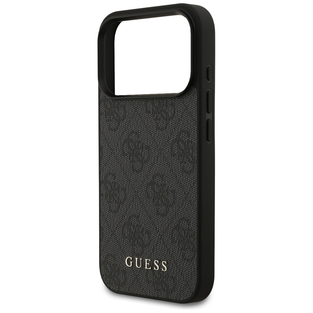 Capa para Apple iPhone 17 Pro, Guess, 4G Classic, Preta
