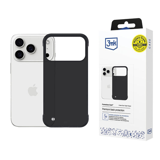 Capa para Apple iPhone 17 Pro Max, 3MK, Just20g, Preta