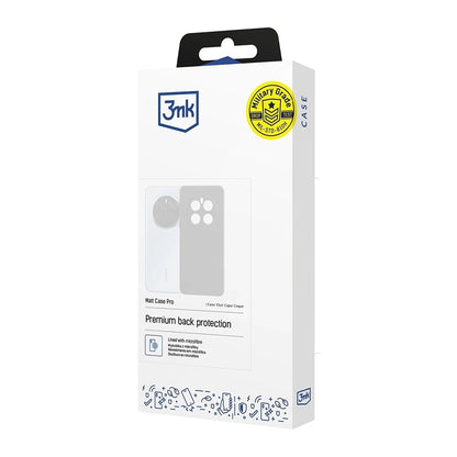 Capa para Apple iPhone 17 Pro Max, 3MK, Matt Pro, Preta