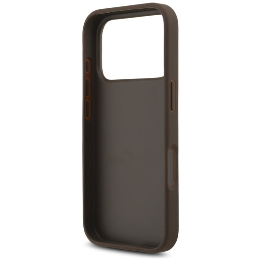 Capa para Apple iPhone 17 Pro Max, Guess, 4G Big Logo, Castanho