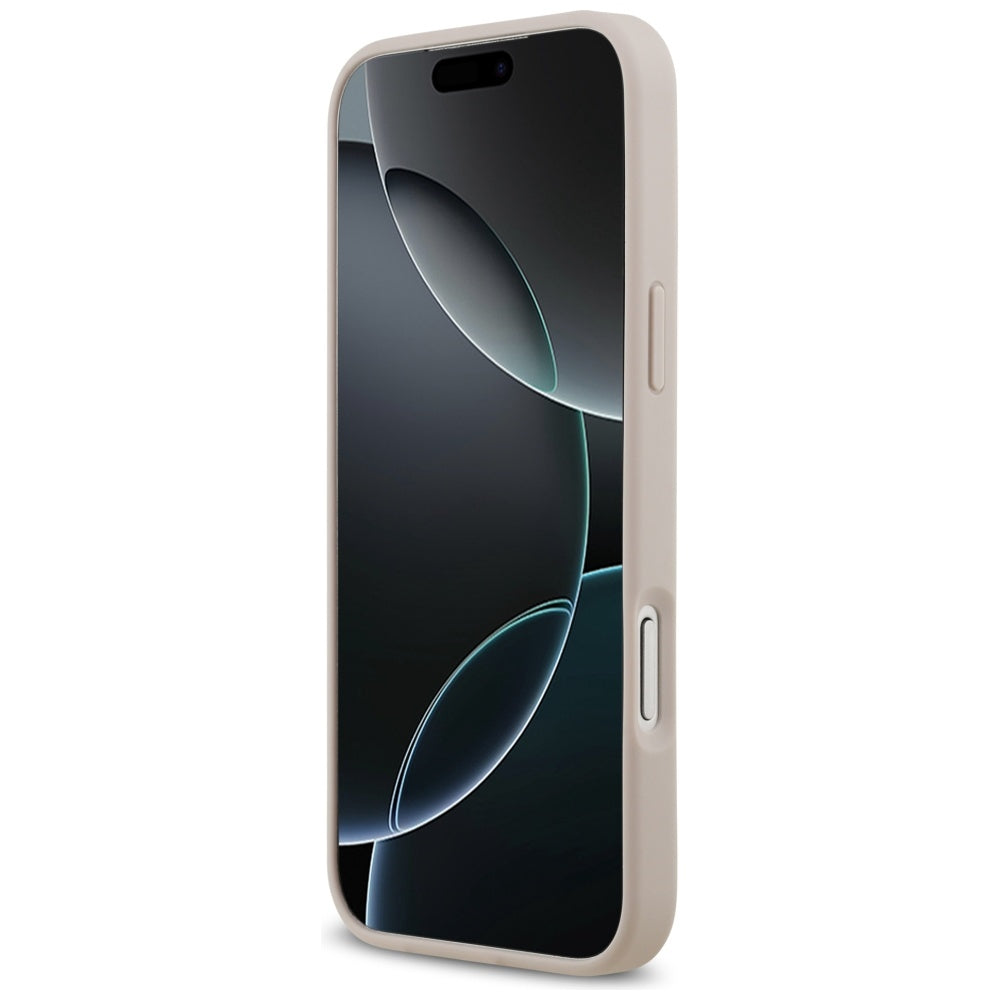 Capa para Apple iPhone 17 Pro Max, Guess, 4G Ring Stand, Castanho