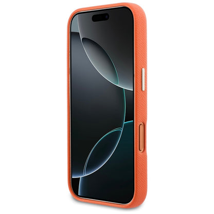 Capa para Apple iPhone 17 Pro Max, GUESS, Resin Logo, Laranja