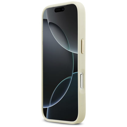 Capa para Apple iPhone 17 Pro Max, Karl Lagerfeld, Script Logo, Bege