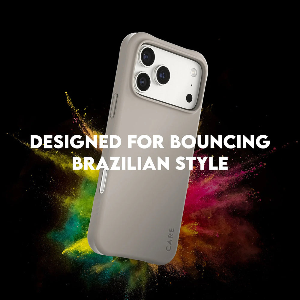 Capa para Apple iPhone 17 Pro Max, PanzerGlass, Care Fashionable, Bege