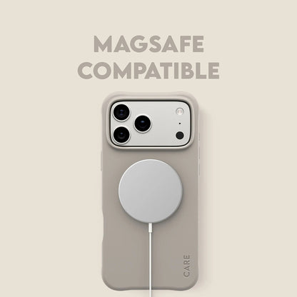 Capa para Apple iPhone 17 Pro Max, PanzerGlass, Care Fashionable, Bege