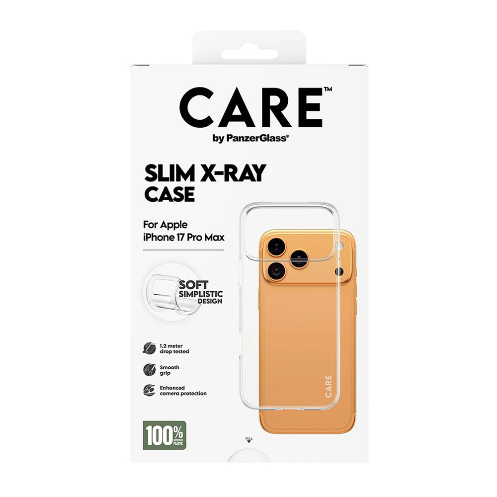Capa para Apple iPhone 17 Pro Max, PanzerGlass, Care Fashionable X-ray, Transparente