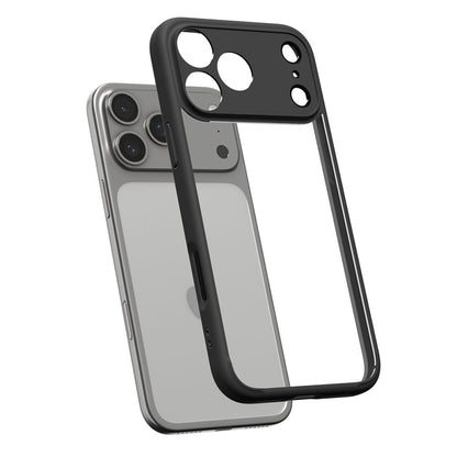 Capa para Apple iPhone 17 Pro Max, Spigen, Ultra Hybrid, Preta Fosca