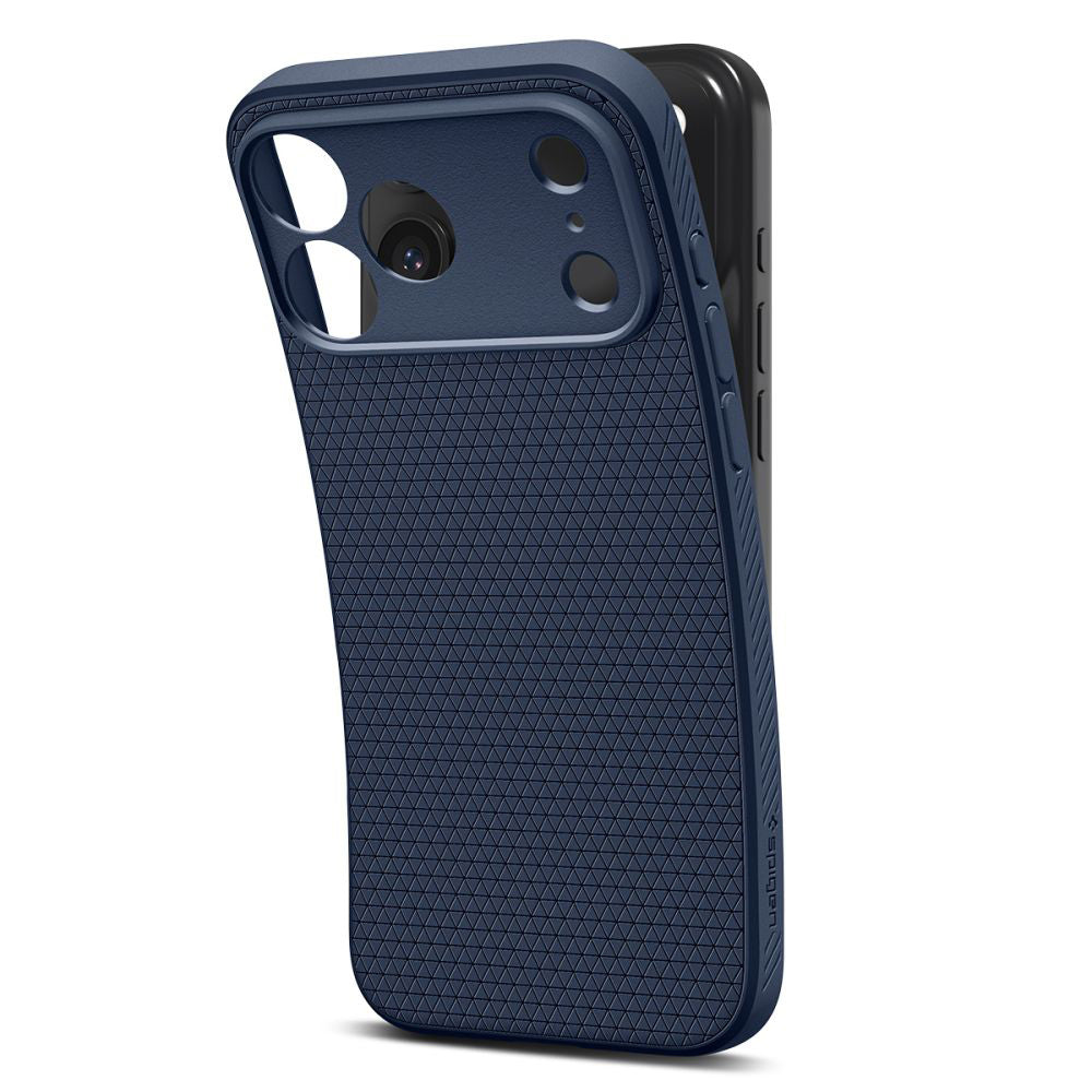 Capa para Apple iPhone 17 Pro, Spigen, Liquid Air, Azul Marinho