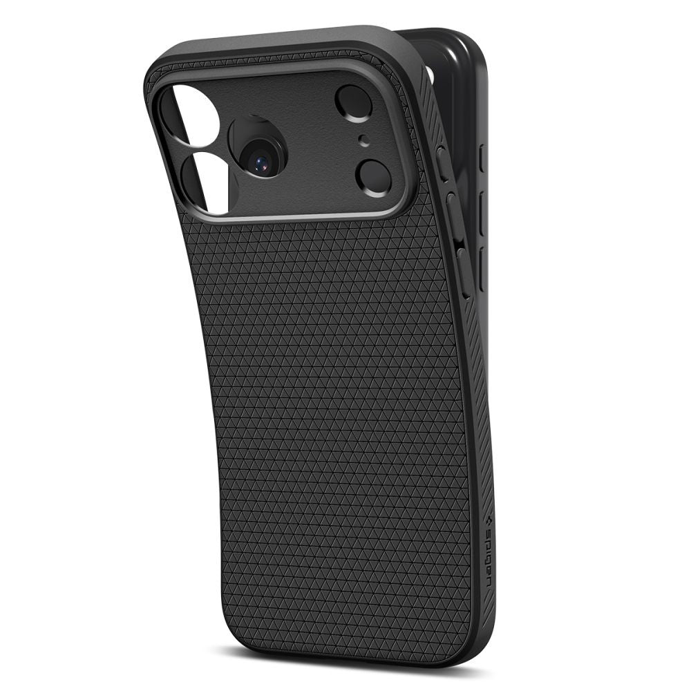 Capa para Apple iPhone 17 Pro, Spigen, Liquid Air, Preta Fosca