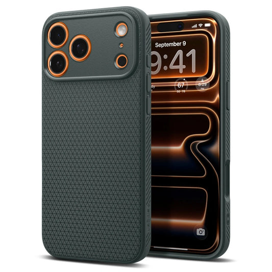 Capa para Apple iPhone 17 Pro, Spigen, Liquid Air, Verde ACS10333