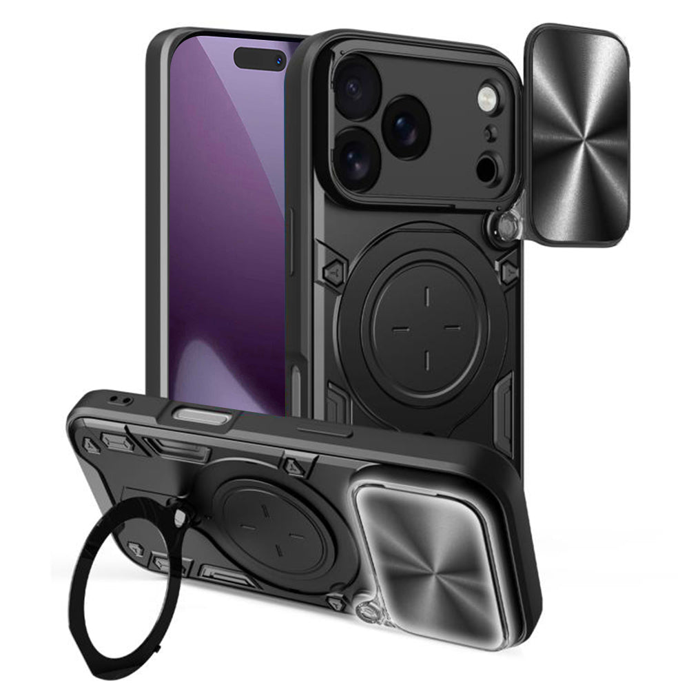 Capa para Apple iPhone 17 Pro, Techsuit, CamGuard Pro, Preta