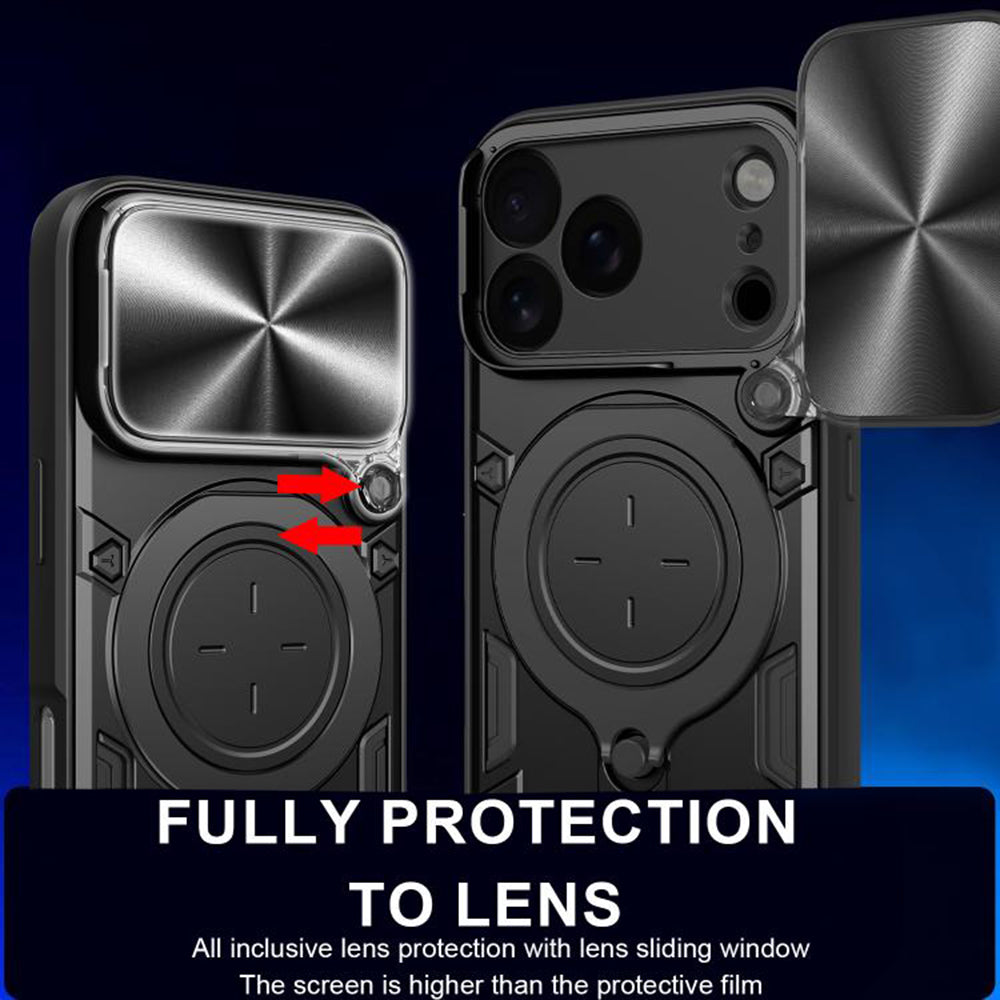 Capa para Apple iPhone 17 Pro, Techsuit, CamGuard Pro, Preta