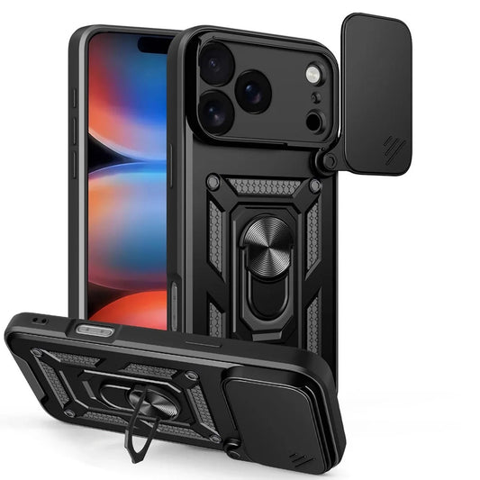 Capa para Apple iPhone 17 Pro, Techsuit, CamShield, Preta