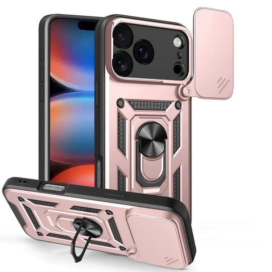 Capa para Apple iPhone 17 Pro, Techsuit, CamShield, Rosa