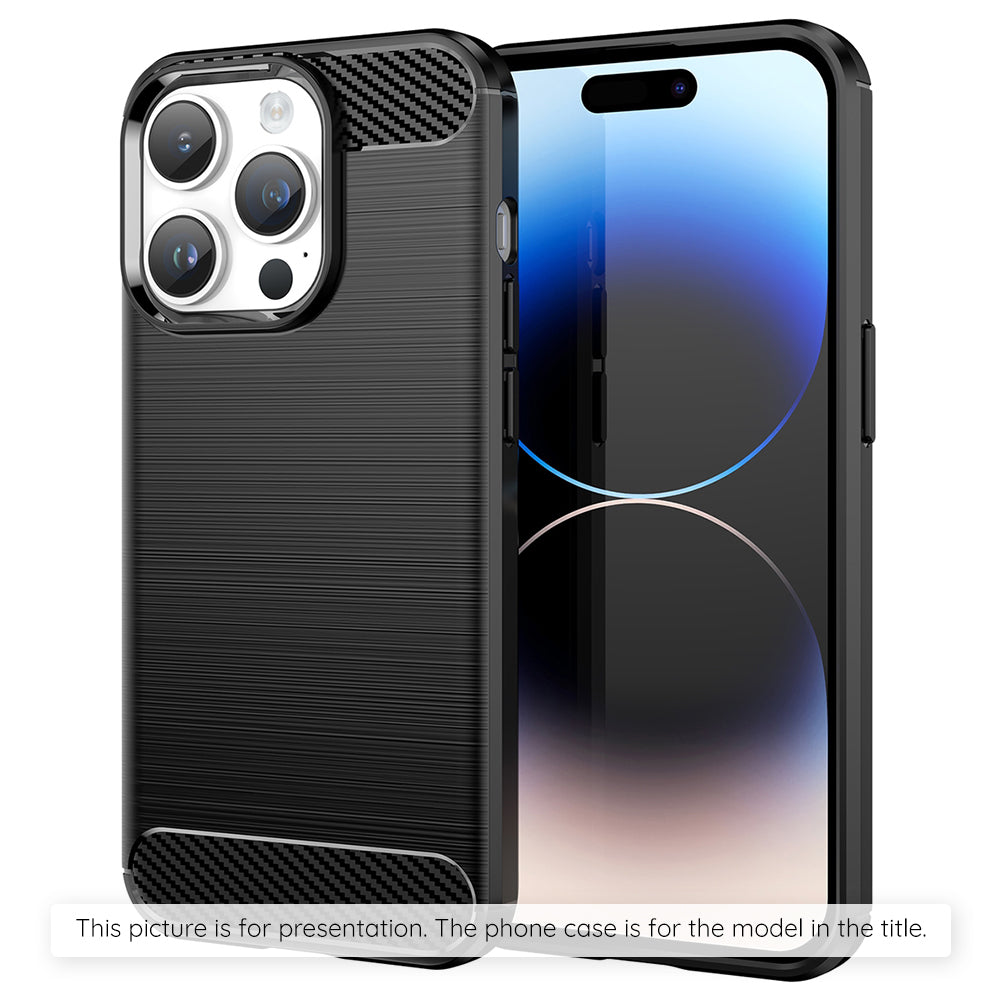 Capa para Apple iPhone 17 Pro, Techsuit, Carbono, Preta