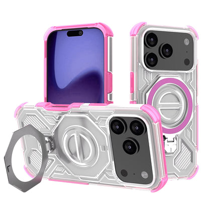 Capa para Apple iPhone 17 Pro, Techsuit, Carbon Shield Pro, Rosa