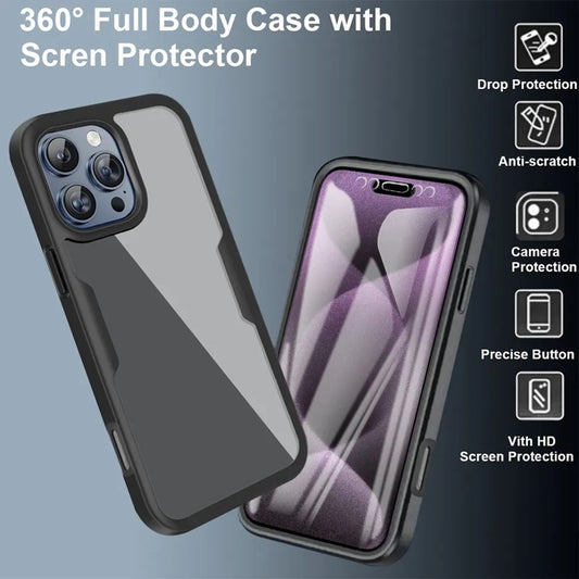 Capa para Apple iPhone 17 Pro, Techsuit, ColorVerse 360, Azul