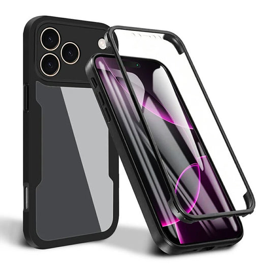 Capa para Apple iPhone 17 Pro, Techsuit, ColorVerse 360, Preta