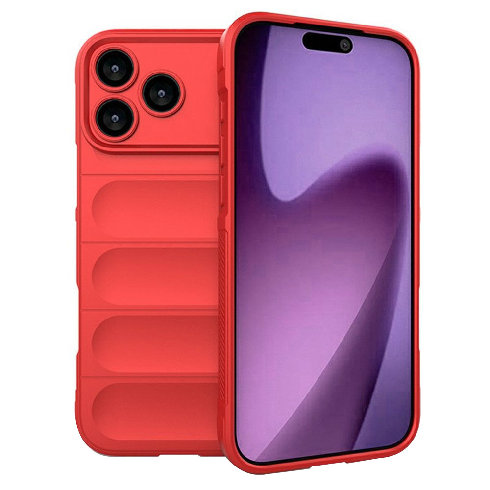 Capa para Apple iPhone 17 Pro, Techsuit, Magic Shield, Vermelha