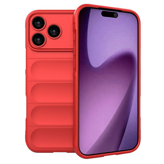 Capa para Apple iPhone 17 Pro, Techsuit, Magic Shield, Vermelha