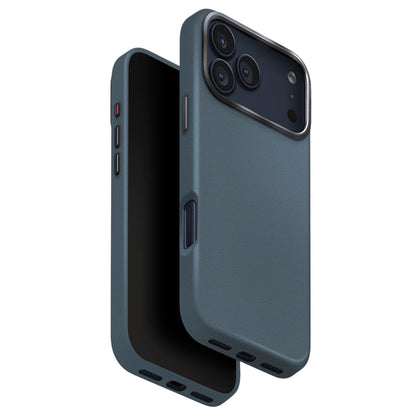 Capa para Apple iPhone 17 Pro, UNIQ, Lyden Leatherette, Azul