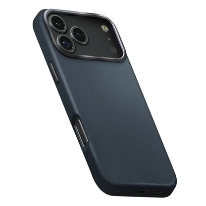 Capa para Apple iPhone 17 Pro, UNIQ, Lyden Leatherette, Azul