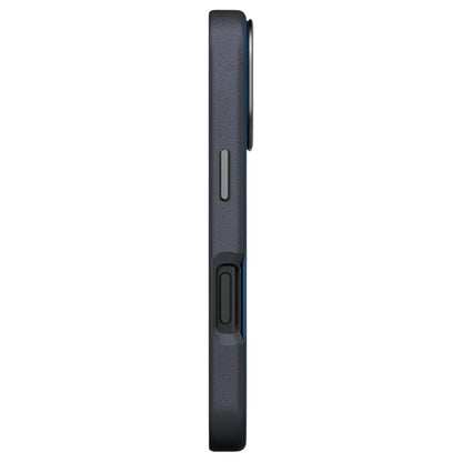 Case for Apple iPhone 17 Pro, UNIQ, Lyden Leatherette, Black Blue