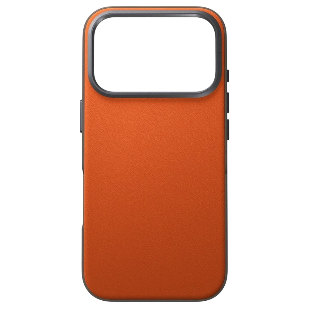 Capa para Apple iPhone 17 Pro, UNIQ, Lyden Leatherette, Bege Laranja