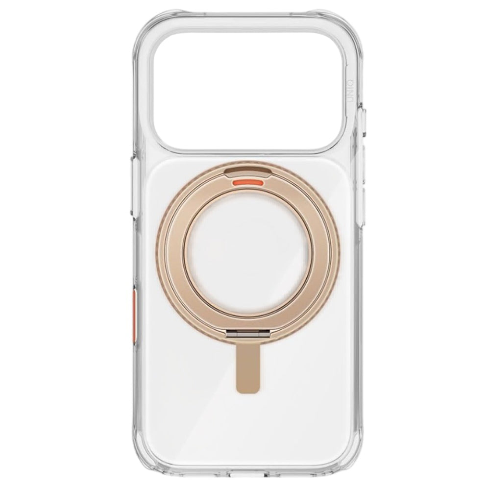 Capa para Apple iPhone 17 Pro, UNIQ, Swivix, Dourada